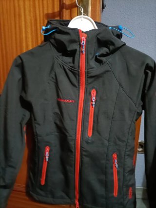 Chaqueta Mammut Mujer Negra Talla XS