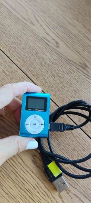 Reproductor MP3 Digital Azul