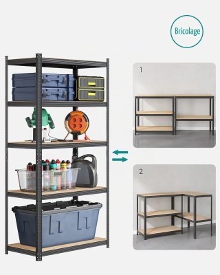 Scaffale rinforzato SONGMICS, 5 livelli