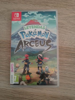 Leyendas Pokémon: Arceus, con seguro del cartucho.