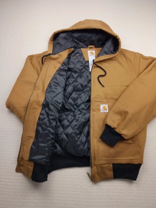 Chaqueta Carhartt Bomber Mostaza Talla L