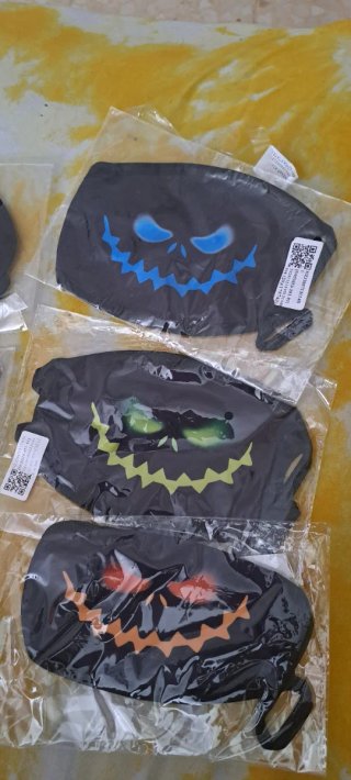 Set de 3 Mascarillas de Halloween