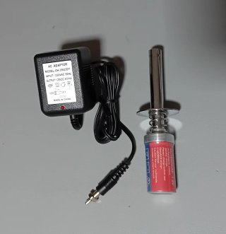 Accendicandela per modellismo RC + caricabatteria