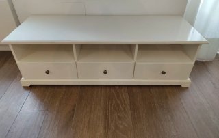 Mueble TV IKEA LIATORP Blanco