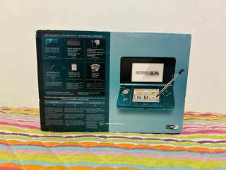Nintendo 3DS Aqua Blue con Caja