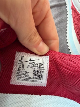 Nike Cortez Textile Gym Red Talla 40
