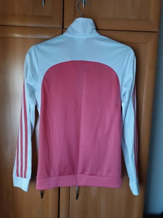 Sudadera deportiva rosa. Adidas.