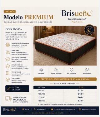 Colchón Brisueño Confort