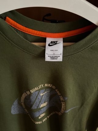 Camiseta Nike Dri-FIT Talla L Verde Militar
