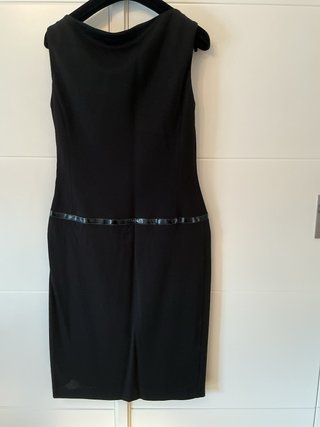 Vestido cóctel Purificación García Talla 42 Negro