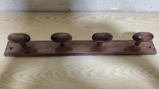 Perchero de Pared de Madera 51X6.