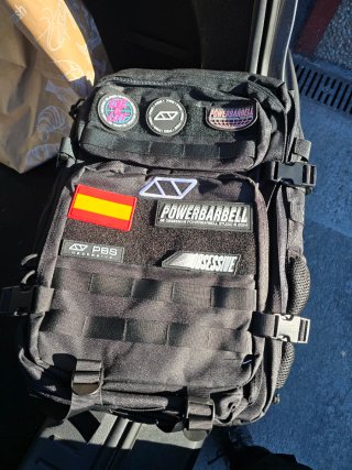 Mochila de Gimnasio PBSAPPAREL Negra