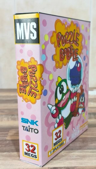 Juego Neo Geo MVS Puzzle Bobble