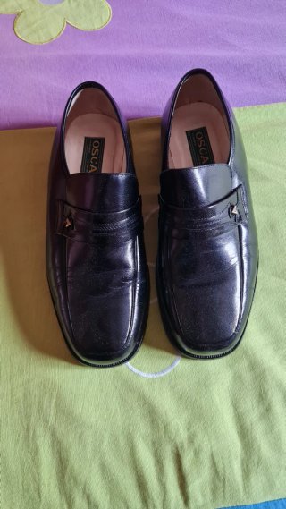 Zapatos de vestir Oscar negros para caballero.