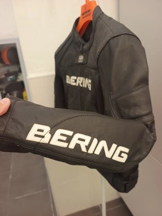 Chaqueta de moto de cuero Bering