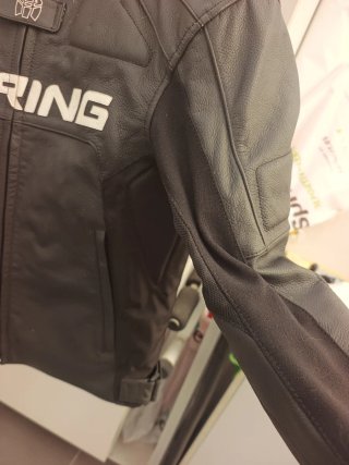 Chaqueta de moto de cuero Bering