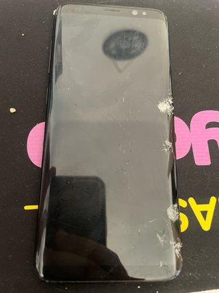 Samsung Galaxy S8 Nero Rotto