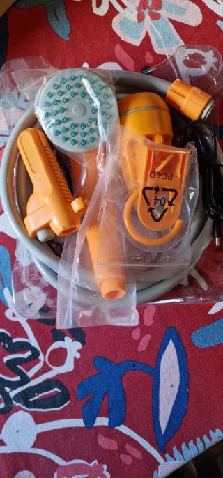 Ducha Portátil Camper Zanmax a batería.
