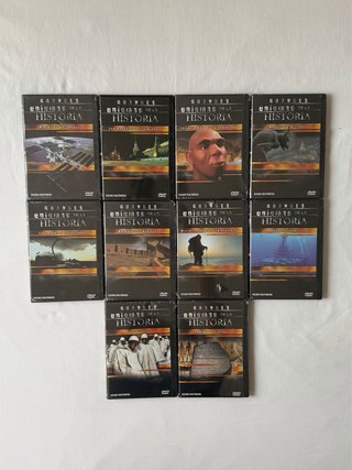 Lote 24 DVDs Historia y Arte Océano (Nuevos)