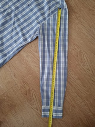 Camisa Tommy Hilfiger cuadros azul hombre
