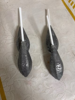 Set de 4 Plomos de Pesca 120gr