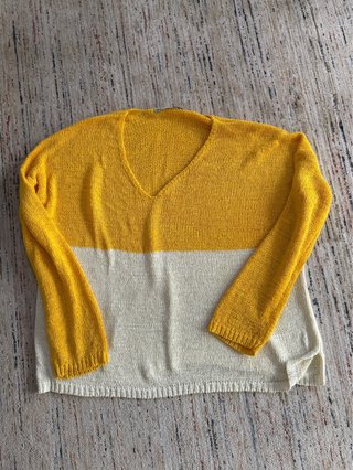 Jersey de verano bicolor