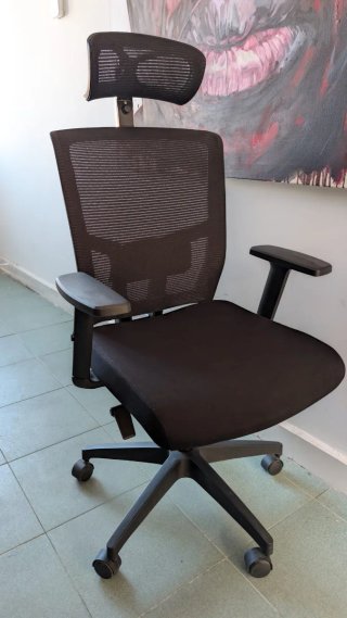 Sedie da ufficio ergonomiche nere