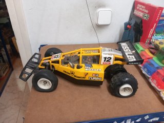 Coche radiocontrol buggy Yonezawa Missiler 1984