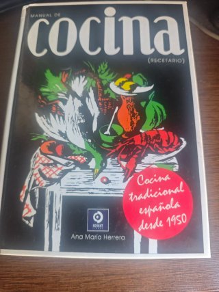 Manual de cocina (Recetario) tradicional española