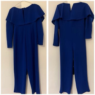 Mono largo azul para eventos