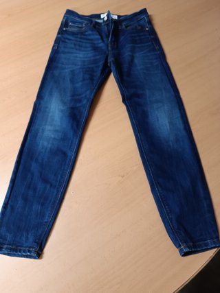 Pantalón vaquero mujer azul