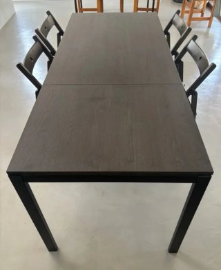 Mesa comedor extensible 120-180cm 5usos-nueva