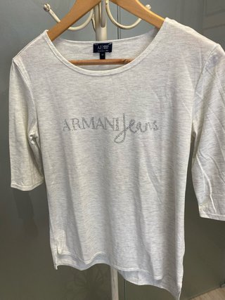 Camiseta Armani Jeans beige Talla M