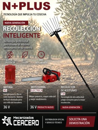 NUEVA MAQUINARIA N+PLUS A BATERÍA
