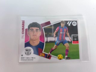 Cromo Pau Cubarsí FC Barcelona La Liga
