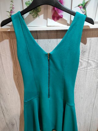 Conjunto Blazer y Vestido Blanco Talla