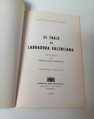 Joya Fallas: El traje de labradora valenciana 1983