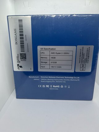 Mini PC Beegame Ryzen 5 3500U 16GB RAM 512GB SSD