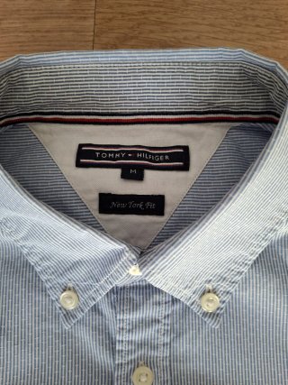 Camisa Tommy Hilfiger Rayas Finas Hombre