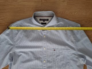 Camisa Tommy Hilfiger Rayas Finas Hombre