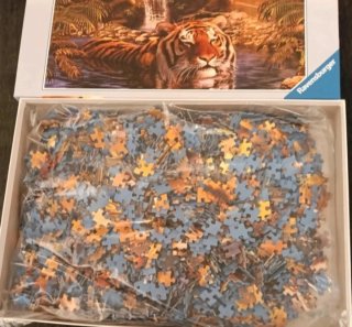 Puzzle Ravensburger 2000 piezas Tigres