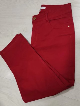 Pantalón Chino Pedro del Hierro Rojo Talla M
