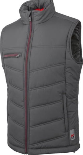 Chaleco térmico Craft gris, sin estrenar