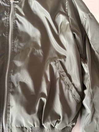 Cazadora Bomber Verde Primark