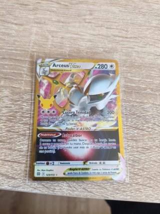 Carta Pokémon Arceus V-ASTRO 30 Aniversario