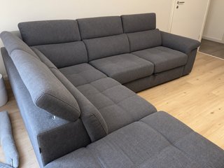 Divano letto angolare Mondo Convenienza grigio