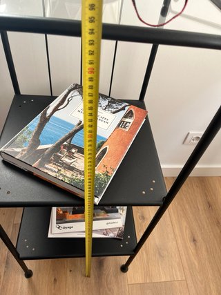 Estantería IKEA Rönnskär de Forja Negra