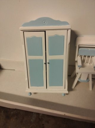 Atrezzo Maquetismo Casa Muñecas Bebé