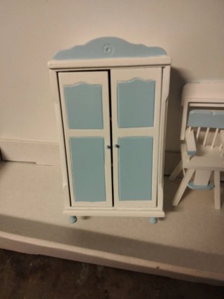 Atrezzo Maquetismo Casa Muñecas Bebé