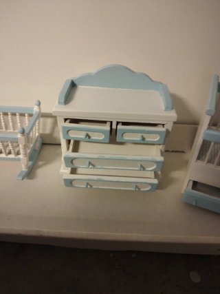 Atrezzo Maquetismo Casa Muñecas Bebé